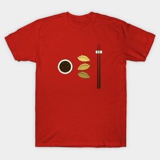 Chinese Dumplings w/ Soy Sauce T-Shirt